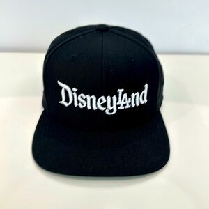 Disneyland/LA snapback hat.